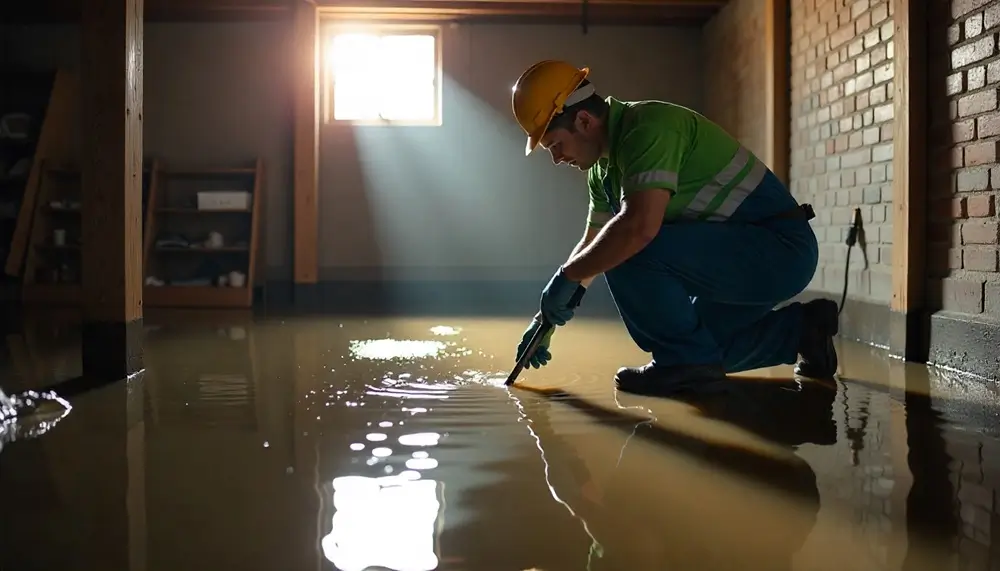 Professional water damage restoration services in Rockland, WI